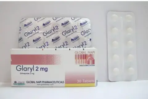 جلاريل 2 مجم 30 قرص . glaryl 2 mg 30 tab