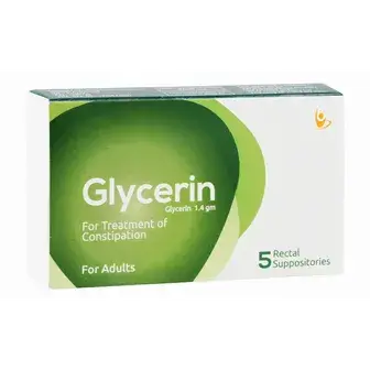 جليسرين 5 لبوس للكبار . GLYCERIN AD  5/SUPP
