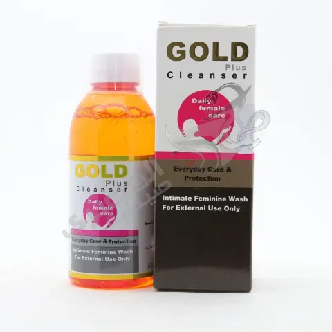 جولد بلس منظف مهبلي 250 مل . GOLD CLEANSR VAGANIAL DOUCH 250 ML