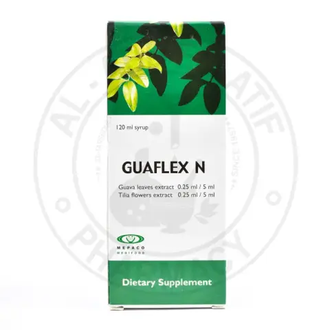جوافلكس 120 ملل شراب . GUAFLEX  SYRUP-120 ML