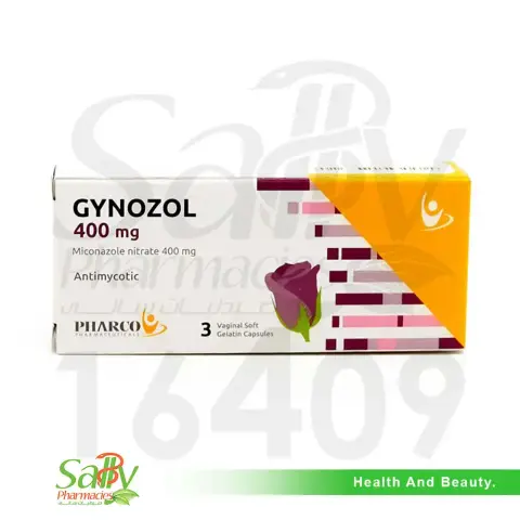 جينوزول 400 مجم 3 كبسولات مهبلية . GYNOZOL 400 mg  3 V. CAP