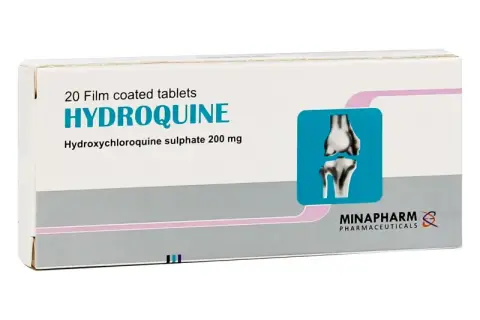 هيدروكين 200 مجم 20 كبسولة . HYDROQUINE 200mg 20/CAP