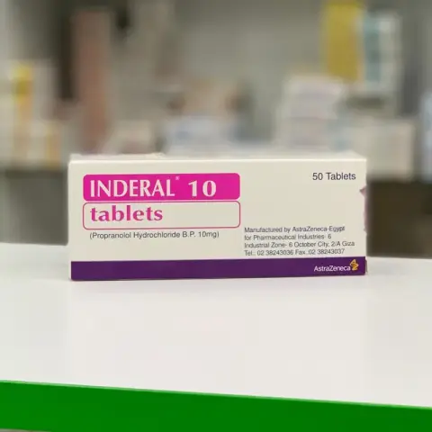 اندرال 10مجم 50قرص . INDERAL 10mg 50/TAB