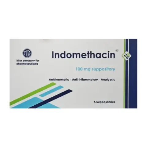 ايندوميثازين 100 مجم 10اقماع . Indomethacin100 mg 10 SUPP
