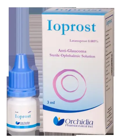 ايوبروست 3ملي قطرة للعين50 ميكرو/ملي . Ioprost 3ML eye drop 50mcg/ml