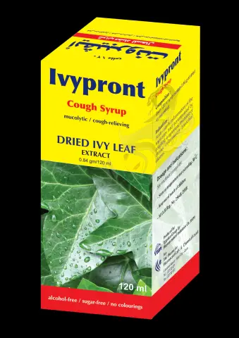 ايفيبرونت 100مللى شراب . Ivypront 100ml syrup