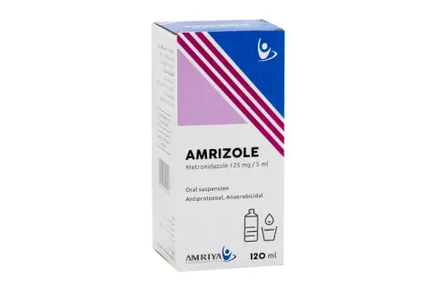 امريزول 125مجم/5مل معلق 12 مل  . AMRIZOLE125mg/5ml SUSP 120 ML 