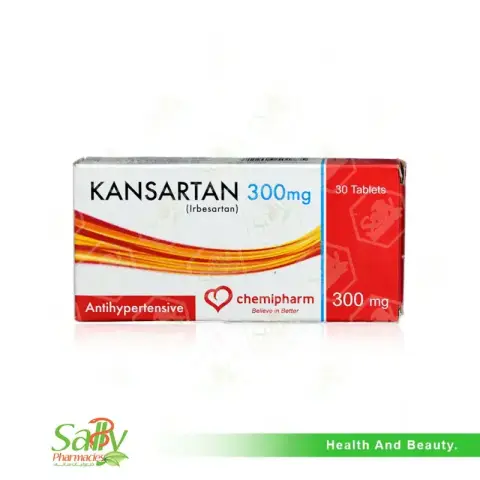 كانزارتان 300 مجم 30 قرص . kansartan 300 mg 30 tab