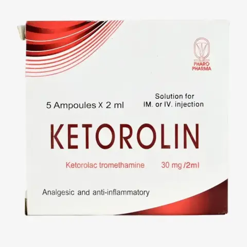 كيتورولين 5 امبول . ketorolin  5 AMP