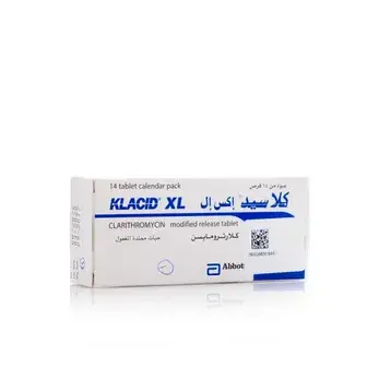 كلاسيد اكس ال 500 مجم  14قرص . KLACID XL 500mg 14/TAB