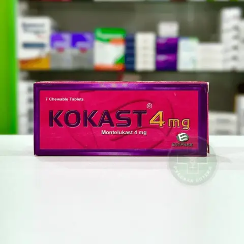 كوكاست 4 مجم 7 اقراص . KOKAST 4mg  7/TAB