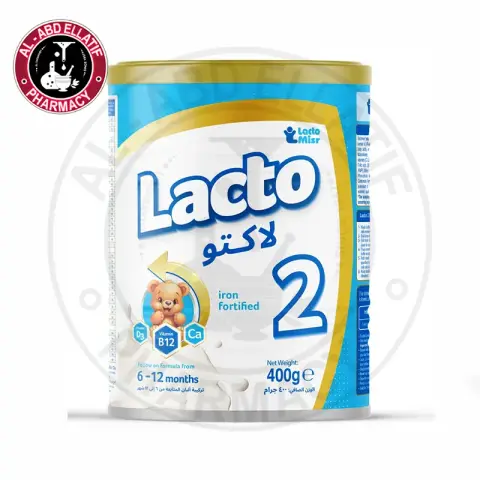 لاكتو 1 لبن 400جرام . lacto 1 milk 400GM