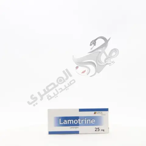 لاموترين 25 جم 30 قرص . LAMOTRINE 25mg 30 TAB