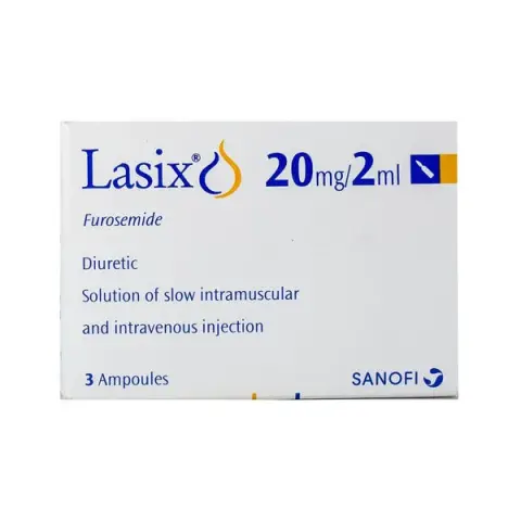 لاسكس 20مجم  3امبولات . LASIX 20mg  3/AMP