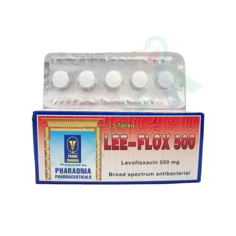 لى-فلوكس 500 مجم 5 اقراص . LEE-FLOX 500 mg 5 TAB