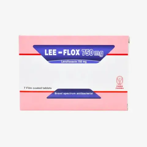 لى-فلوكس 750 مجم 7 اقراص . LEE-FLOX 750 mg 7 TAB