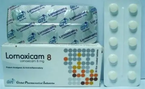 لورنوكسيكام 8مجم 30قرص . LORNOXICAM 8MG 30TAB