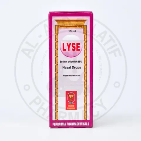 لايس 15مل نقط للانف . LYSE 15ML NASAL DROP