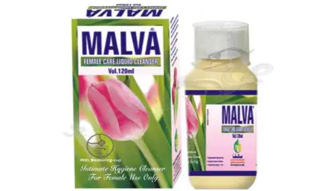 مالفا مطهر مهبلى 120 مل . MALVA VAG DOUCH 120 ML