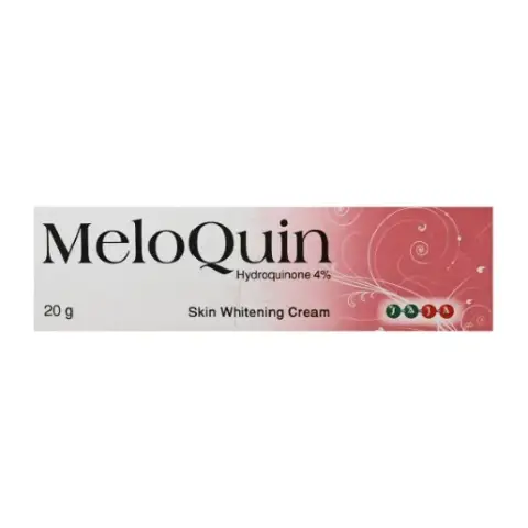 ميلوكين كريم تفتيح بشرة 20جرام . MELOQUIN SKIN BLEACHING CREAM 20GM