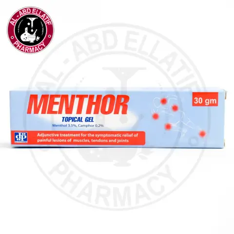 منثور جل . menthor gel