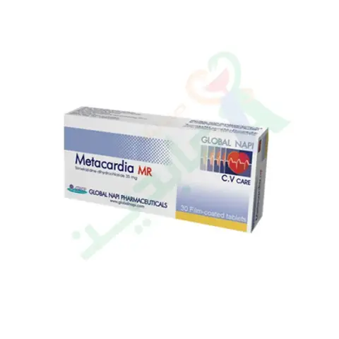 ميتاكارديا ممتد المفعول 30 اقراص . Metacardia MR/30tab