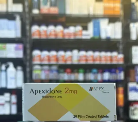 ابيكسيدون 2مجم 20قرص مغلف . Apexidone 2mg 20 F.C. TAB