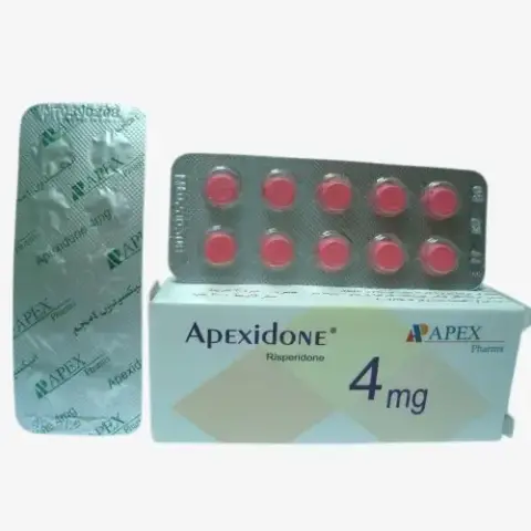 ابيكسيدون 4مجم 30قرص . Apexidone 4mg 30/F.C. TAB
