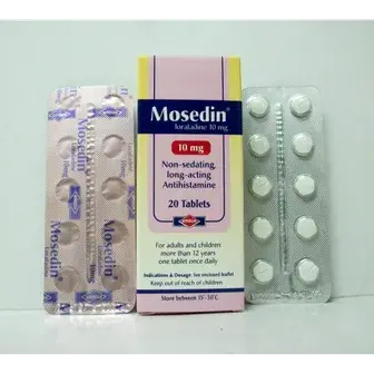 موسيدين 10 مج 20 قرص . mosedin 10 mg 20 tablets