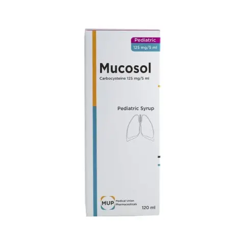 ميوكوسول للاطفال 120مل شراب . MUCOSOL INF 120ML SYRUP