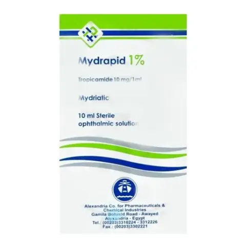 ميدرابيد 1% نقط عين 10مل . MeDRAPID 1% Eye DROPS 10ML