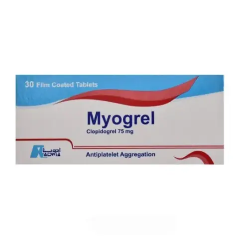 ميوجريل 75 مجم 30قرص . MYOGREL 75mg30TAB