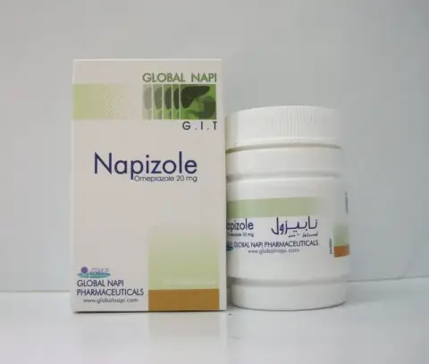 نابيزول  20مجم  14 قرص . NAPIZOLE 20mg 14  CAP