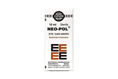 نيوبول 10 مل نقط للعين والاذن . NEOPOL 10 ML EYE\EAR DROPS