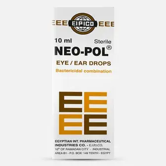نيو-بول 10 مل قطرة للعين . NEO-POL Eye/Ear 10ML DROPS