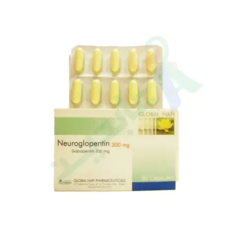 نيوروجلوبنتين 300مجم 30كبسول . Neuroglopentin 300mg 30/cap