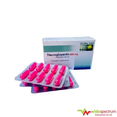 نيوروجلوبنتين 400مجم 30كبسول . Neuroglopentin 400mg 30cap