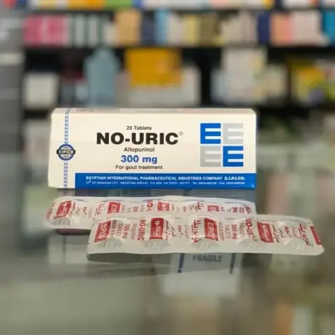 نو-يوريك 300 مجم 20 قرص . NO-URIC 300mg 20/TAB