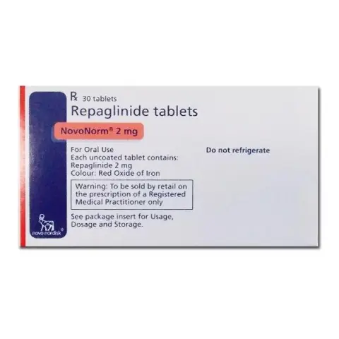 نوفونورم 2 مجم 30 قرص    . NOVONORM 2mg  30TAB