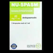 نيو سبازم 20 مجم 1 ملل امبول . NU- SPASM  20 MG/1ML  AMP