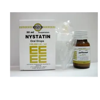 نيستاتين 30مل معلق . NYSTATIN 30ML ORAL DROPS