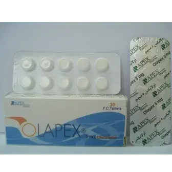 اولابكس 5 مج 30قرص . OLAPEX 5mg 30TAB