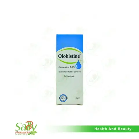 اولوهيستين 0.1% 5 مل قطرة عين . Olohistine 0.1% 5ml eye dps