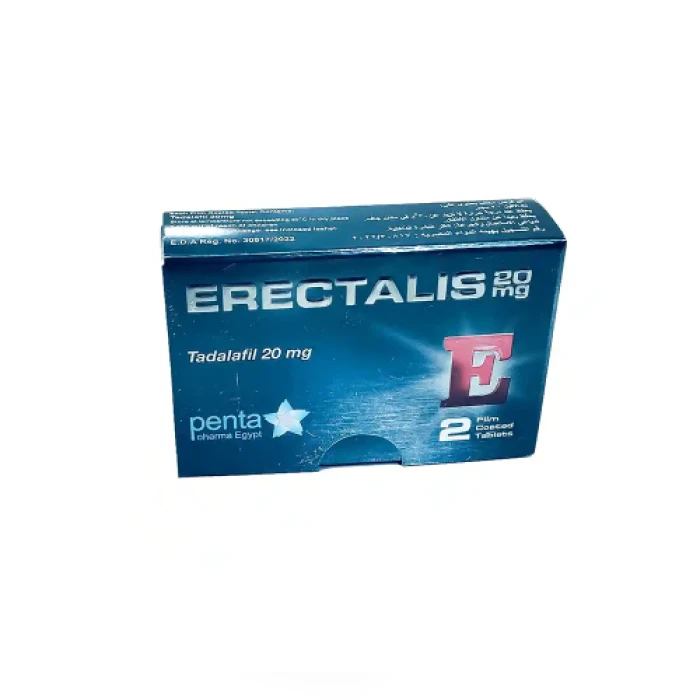 اريكتاليس 20مجم 4قرص . ERECTALIS 20MG 4TAB