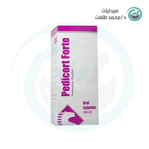 بديكورت فورت 100 مل شراب . pedicort forte 100 ml syp