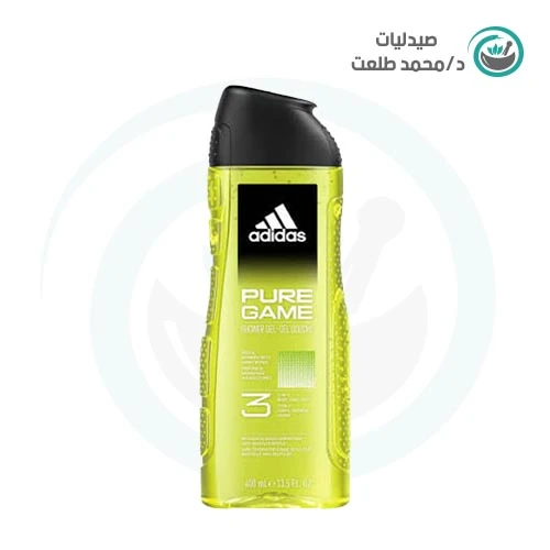 اديداس شاور جل 2*1 بيور جيم اصفر