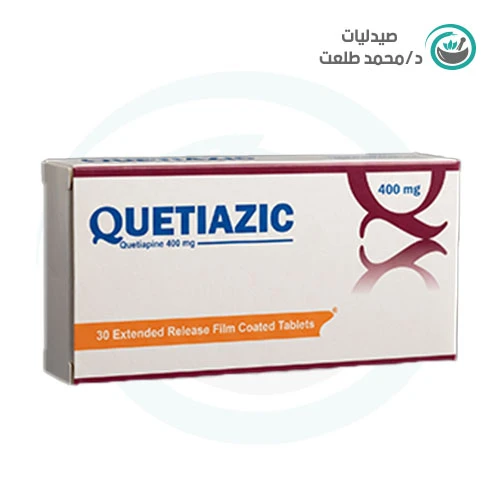 كويتيازيك 400مجم  30 قرص . quetiazic 400mg 30 TABS