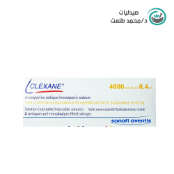 CLEXANE 0.4ML  2/SYRING . CLEXANE 0.4ML  2/SYRING