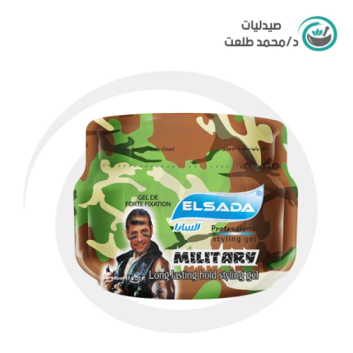 السادا جل 500 مجم جيشي زيتي  . Elsada gel 500gm olive green